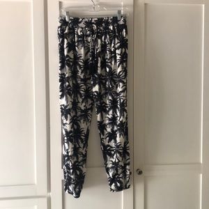 Amuse society Palm print joggers
